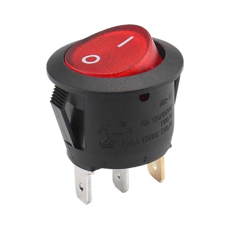INTERRUPTOR REDONDO 15MM
