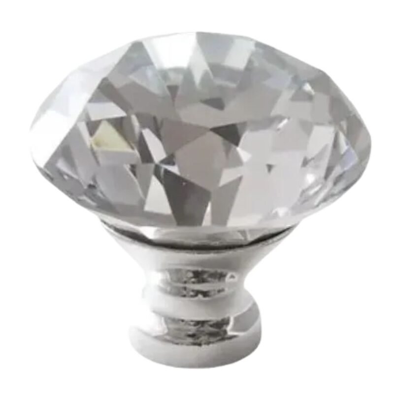 Perilla Jaladera De Cristal 30 mm