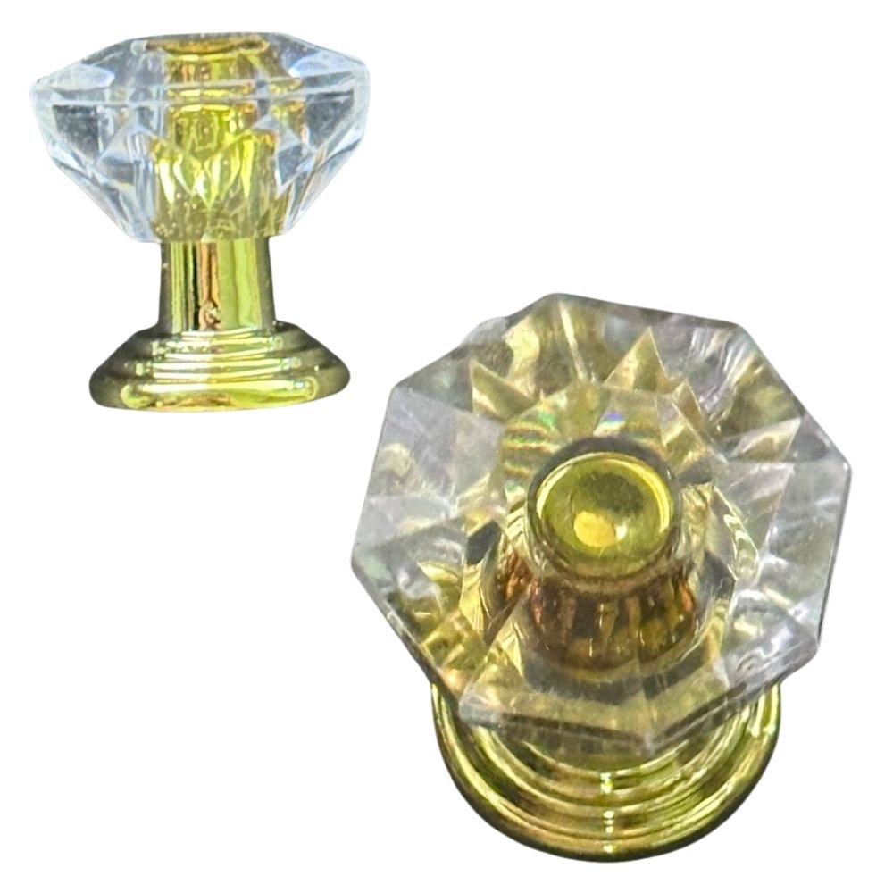 BOTON DE DIAMANTE PLASTICO MINI DE 17.8MM