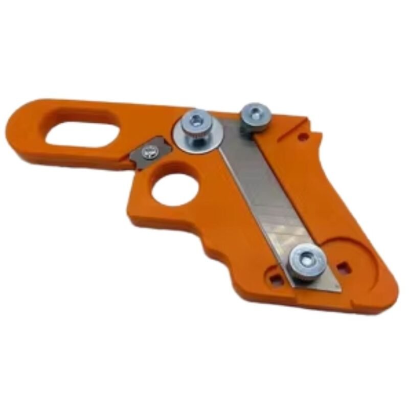 RECORTADOR MANUAL DE BANDAS DE PVC CON RASPADOR